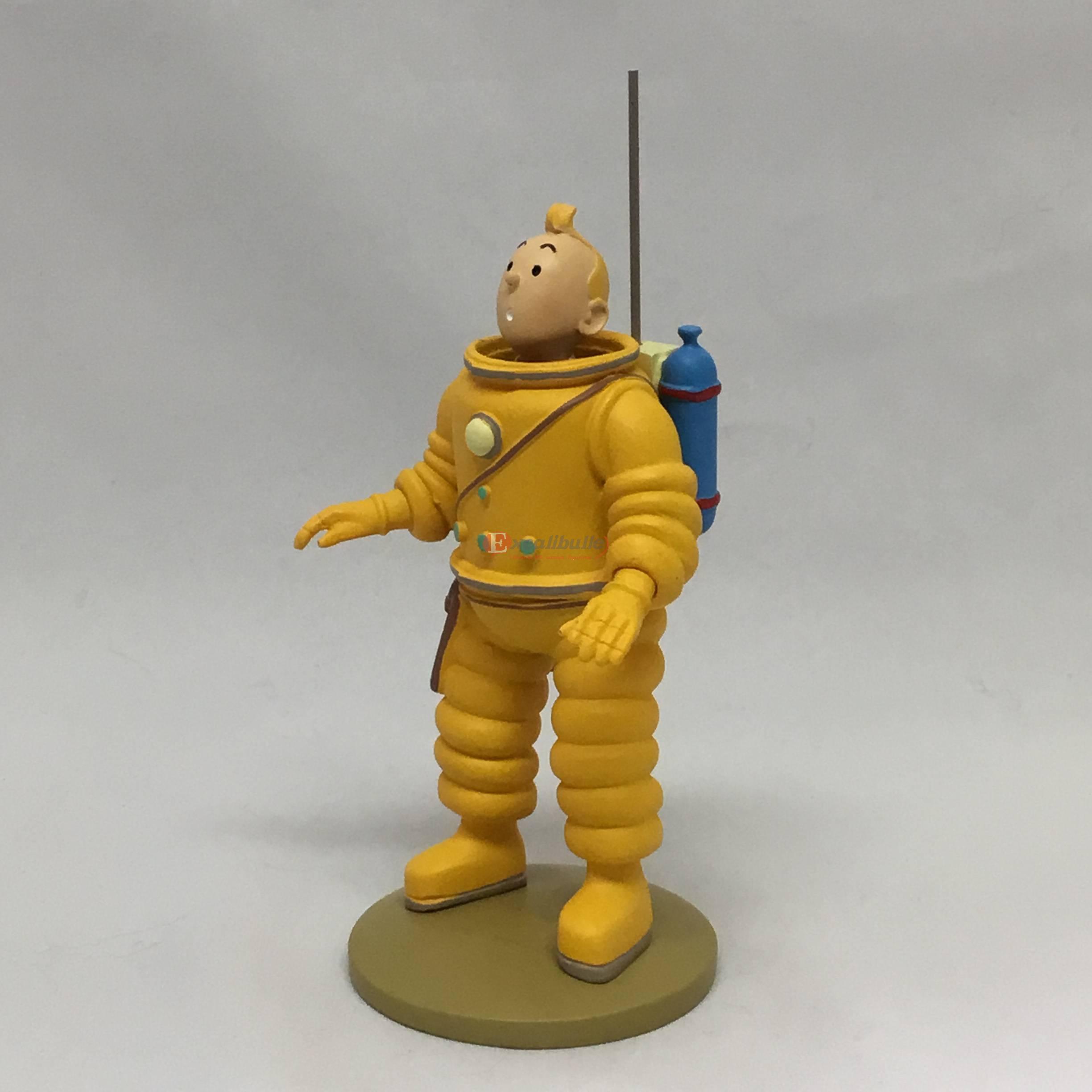 Tintin en route 12cm - Figurine BD - Tintin